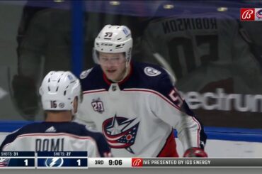 Eric Robinson 2-1 Goal vs. Lightning (Apr. 1, 2021)