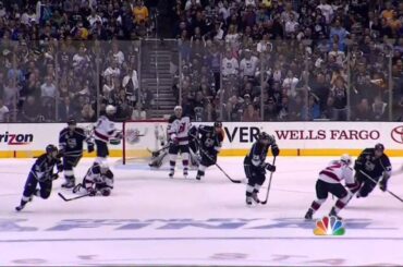 Trevor Lewis EN goal. New Jersey Devils vs LA Kings Stanley Cup Game 6 6/11/12 NHL Hockey