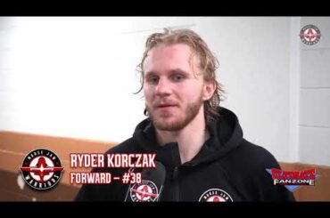 Ultimate Fan Zone Post-Game Interview - Ryder Korczak - Apr. 15