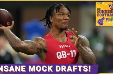 Minnesota Vikings Mock Drafts Are OUT OF CONTROL | The Minnesota Football Party