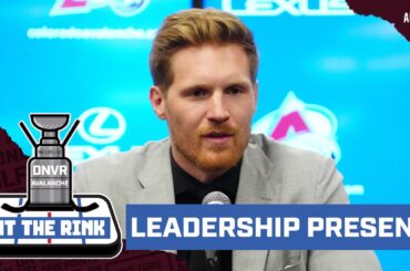Gabriel Landeskog's leadership still present during the playoffs for the Colorado Avalanche