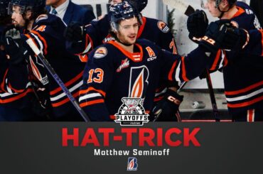 WHL Hat-Tricks - Matthew Seminoff