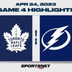 NHL Game 4 Highlights | Maple Leafs vs. Lightning - April 24, 2023