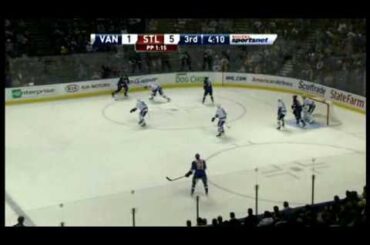 David Perron Hat Trick