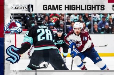 Avalanche @ Kraken; Game 4, 4/24 | NHL Playoffs 2023