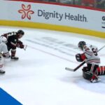 Conor Garland Finishes Off Great Individual Effort With Top Shelf Goal