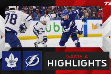 HIGHLIGHTS: Game 4 -- Toronto Maple Leafs vs. Tampa Bay Lightning