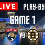 LIVE: Florida Panthers VS Boston Bruins Game 1 Scoreboard/Commentary!