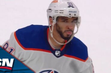 Oilers' Connor McDavid Leads The Charge And Sets Up Evander Kane To Tie Game 4 Late In The Third