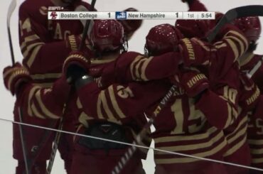 UNH Men's Hockey vs BC 10-15-22 Highlights