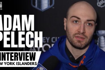 Adam Pelech talks New York Islanders vs. Carolina Series & Islanders Playing More Physical Hockey