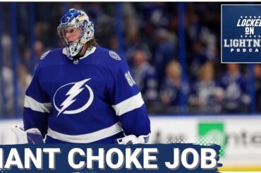 The worst playoff loss in franchise history. Lightning now on the verge of elimination