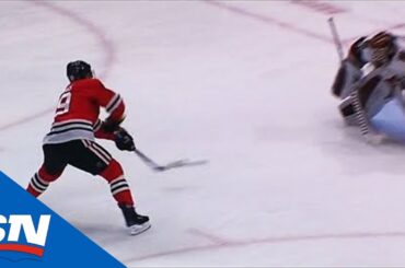 Jonathan Toews Takes Slow And Steady Approach To Convert On Penalty Shot