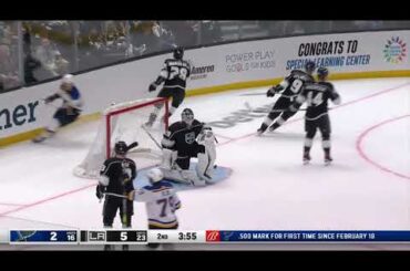 Pavel Buchnevich scores from the slot vs Kings (26 mar 2023)