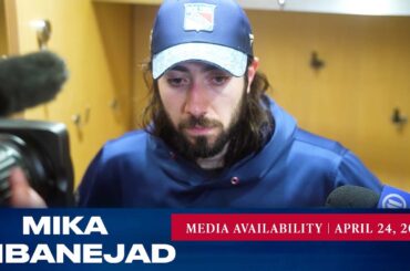 New York Rangers: Mika Zibanejad Postgame Media Availability | Apr. 24, 2023