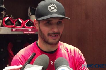 Martin Frk | First game at Little Caesars Arena