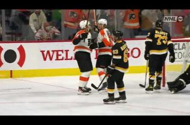 Flyers Score Power Play Goal Before 1st Period Runs Out