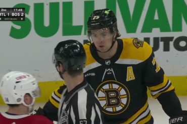 Montreal throws kitchen sink at Boston, Swayman catches it