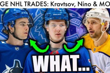 These NHL Trades Are Absolutely WILD... (Vitali Kravtsov To Canucks/Niederreiter To Jets/NHL News)