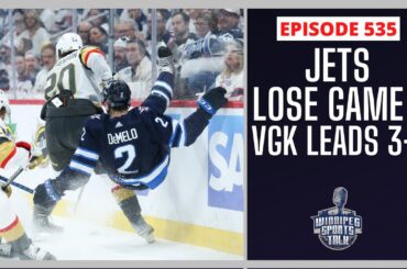 Winnipeg Jets lose Game 4 to Vegas 4-2, Golden Knights lead series 3-1, Scheifele injured