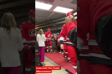 Carolina Hurricanes fan tunnel 🌀 #hockey #tbt #fantunnel #asmr