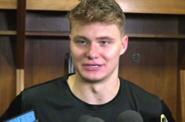 D.J. Smith, Tim Stützle, Thomas Chabot, Mads Søgaard, Ridly Greig Postgame Availability Feb 19 2023