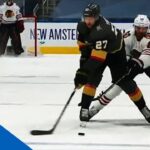 Brandon Saad Hounds Shea Theodore To Cause Turnover And Set Up Short-handed Goal