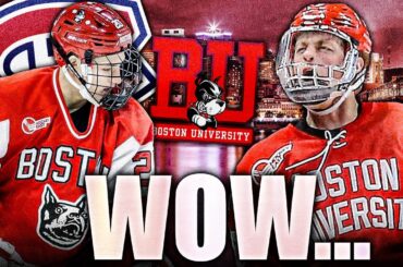 LANE HUTSON: IT GETS CRAZIER (Comparisons To JACK EICHEL) Montreal Canadiens Top Prospects News 2023