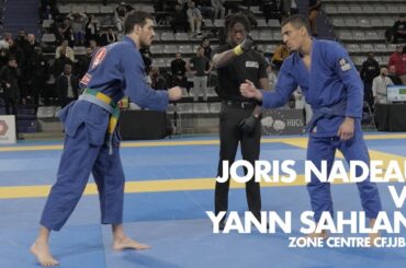 Joris Nadeau vs Yann Sahlani | ZONE CENTRE CFJJB 19