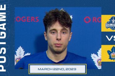 Toronto Marlies Post-Game | Toronto Marlies vs Milwaukee Bucks | March 22, 2023