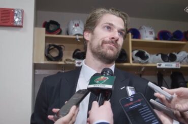 Marcus Foligno on being kicked out of game five vs Stars