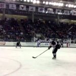 Brett Pesce getting injured vs Providence