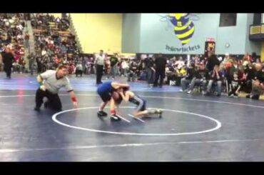 Cole Jordan wrestling