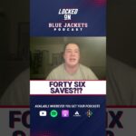 Jet Greaves Makes Forty Six Of Forty Nine Saves In His NHL Debut; A New Blue Jackets Record