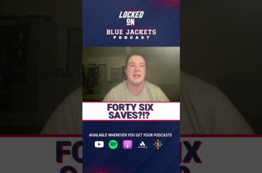 Jet Greaves Makes Forty Six Of Forty Nine Saves In His NHL Debut; A New Blue Jackets Record