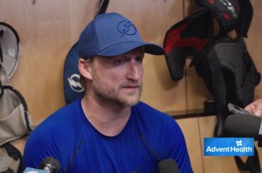 Steven Stamkos speaks about fighting Auston Matthews