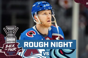 Colorado Avalanche go quietly into the night in Game 5 loss to Seattle Kraken