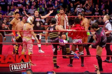 Braun Strowman and the Cruiserweights lay waste to Enzo Amore: Raw Fallout, Sept. 25, 2017