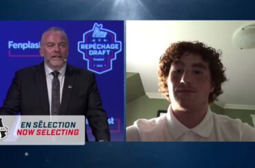 Entrevue post-repêchage : Justin Poirier