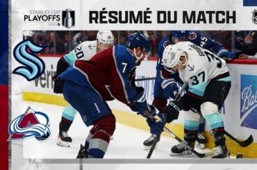Faits saillants, match no 5 Avalanche vs Kraken