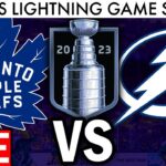 LEAFS VS LIGHTNING GAME 5 LIVE STREAM! (NHL Playoffs / 2023 Stanley Cup Stream Free/News Today)