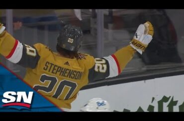 Golden Knights' Chandler Stephenson Scores In Opening Minute For Early Lead In Game 5 vs. Jets