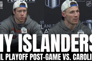 Casey Cizikas & Matt Martin React to Physical Turn in New York Islanders vs. Carolina Series
