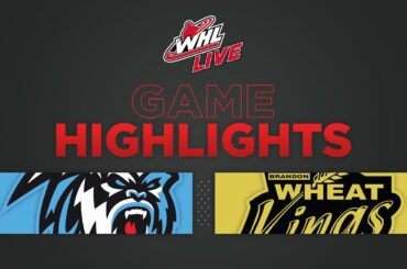 WHL Highlights: ICE (3) at Wheat Kings (2) SO - March 24, 2023