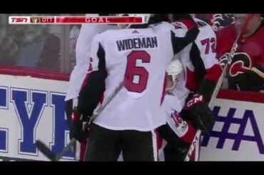 Ryan Dzingel Goal vs CGY October 13, 2017