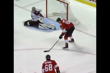 Grubauer robs Barkov of goal