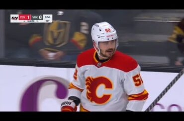 MacKenzie Weegar 1-0 Goal @ Vegas Golden Knights | March 16th, 2023 | Calgary Flames