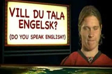 Nicklas Backstrom - Swedish Language Class 1