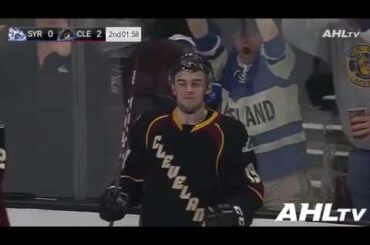 Liam Foudy 1st 2 Career AHL Goals (Apr. 25, 2019)