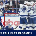 Toronto Maple Leafs unable to get job done in Game 5, changes needed for Game 6
